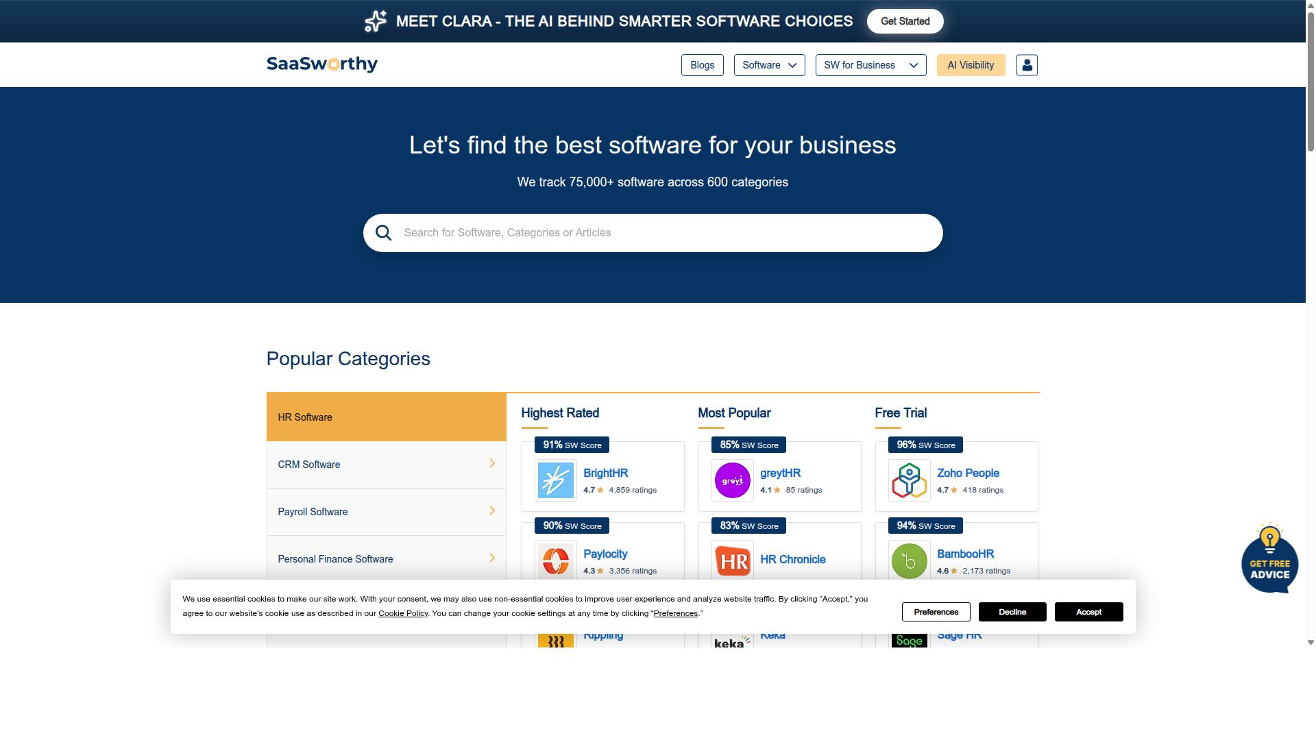 Rankera for Respona Alternatives website